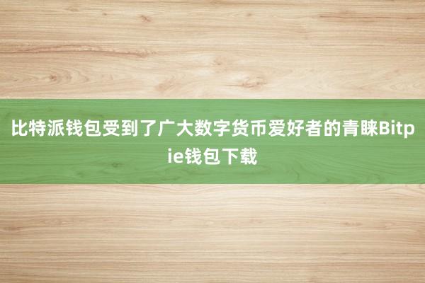 比特派钱包受到了广大数字货币爱好者的青睐Bitpie钱包下载