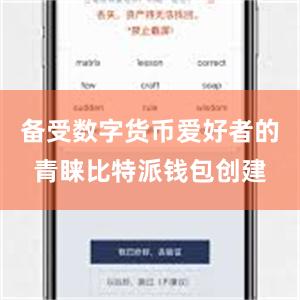 备受数字货币爱好者的青睐比特派钱包创建