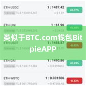 类似于BTC.com钱包BitpieAPP