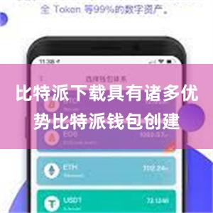 比特派下载具有诸多优势比特派钱包创建